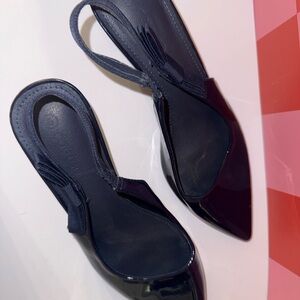 Othr Midnight Blue Slingback Heels